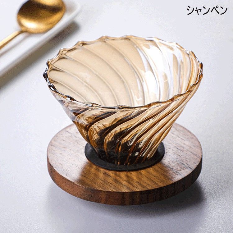 大人気 コーヒーサーバー コーヒードリッパー プレゼント Love-KANKEI スポンジブラシ付属 耐熱ガラス フィルター不要 コーヒーサーバー 500mL V60 ガラスドリッパー セット コーヒーポット