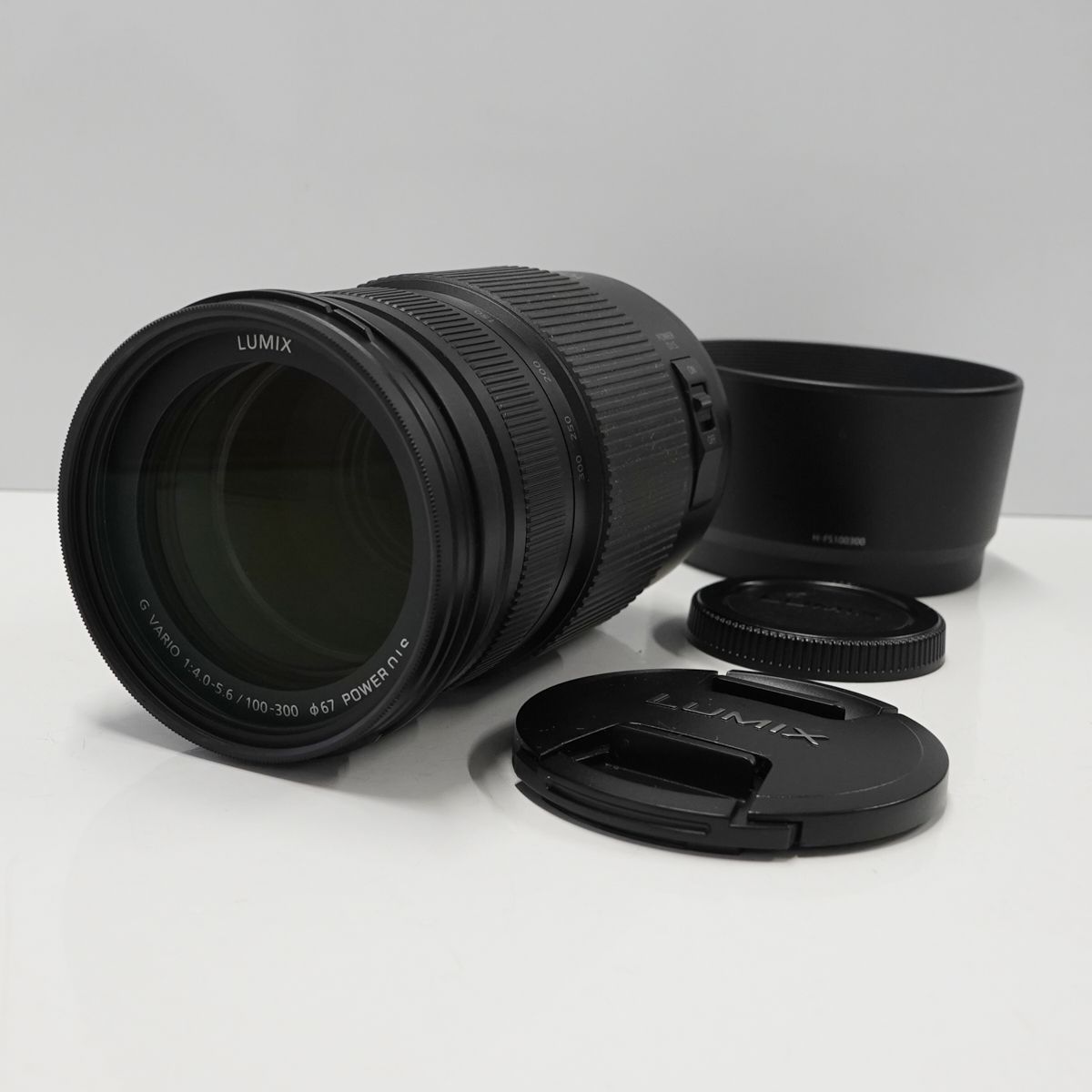 H-FSA100300 Panasonic 交換レンズ LUMIX G VARIO 100-300mm F4.0-5.6 II POWER  O.I.S. USED超美品 超望遠ズーム 完動品 中古 CE2223