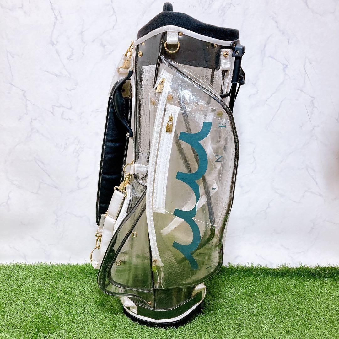 muta MARINE GOLF クリアキャディバッグ Safari x muta MARINE GOLF