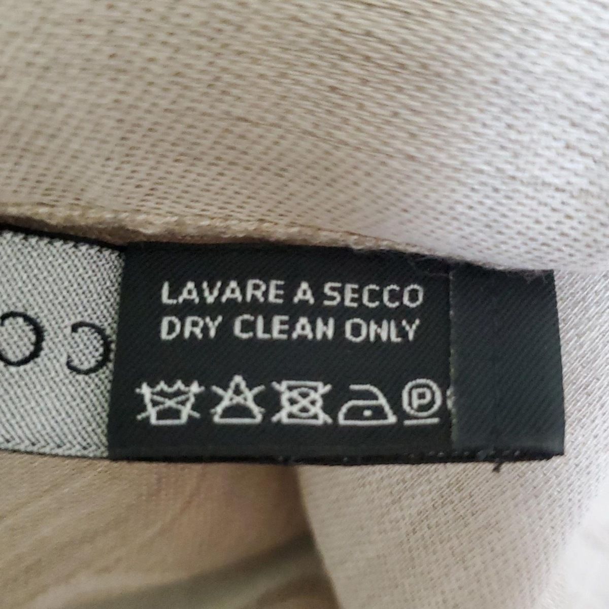 GUCCI(グッチ) ストール(ショール)美品 - ベージュ GG柄 ウール