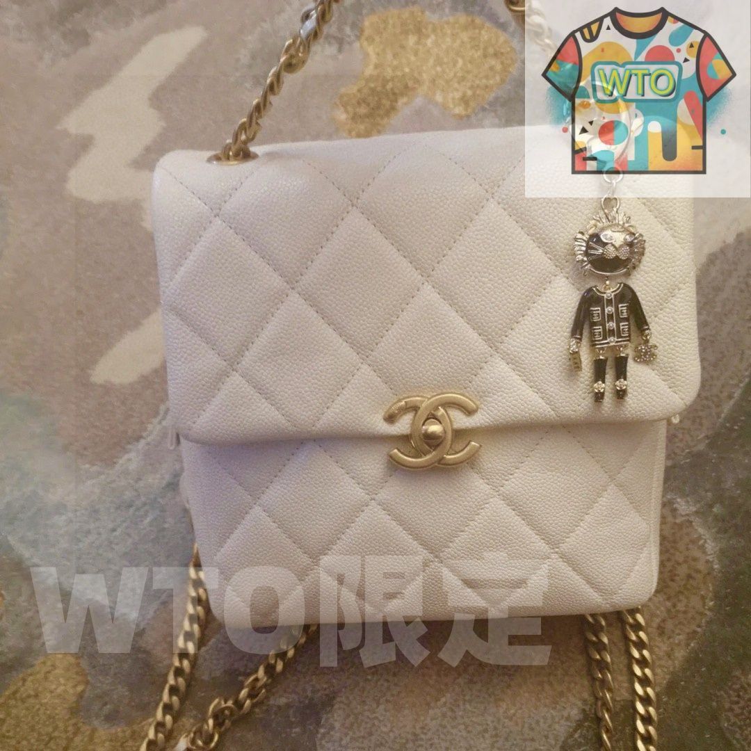 今日特価】Chanel 水鑽入り ライオンデザイン バッグ