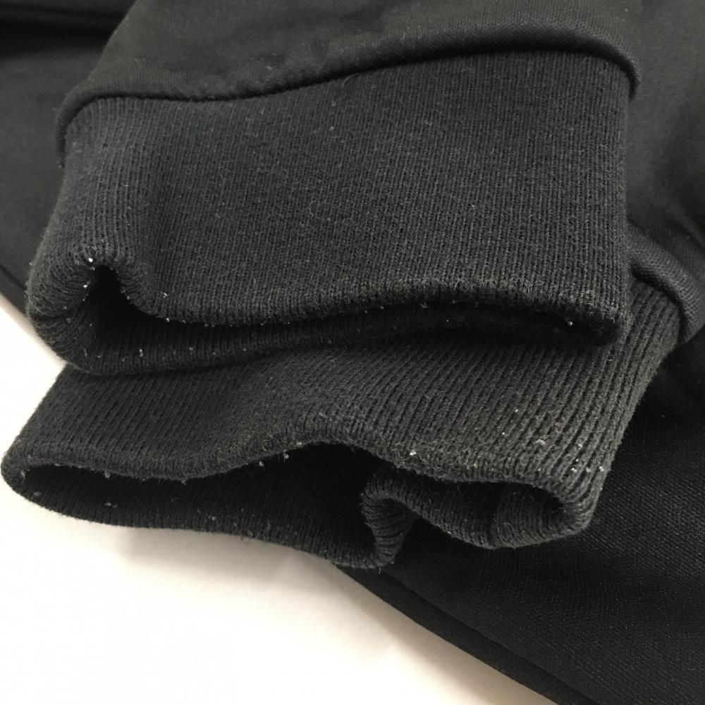 ジャックバニー パーカー 黒×白 裏ボア ビッグロゴ メンズ 6(XL