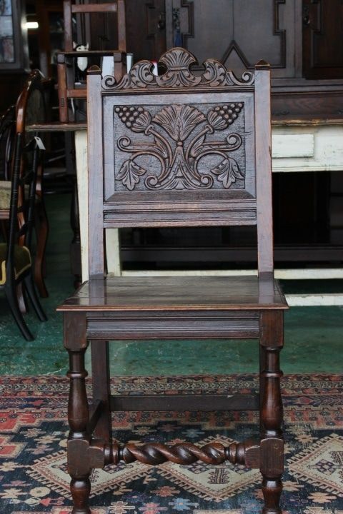 在庫一掃 イギリス アンティーク家具 ビクトリアン ホールチェア ダイニングチェア アンティークチェア 椅子 英国製 mh-1145-2