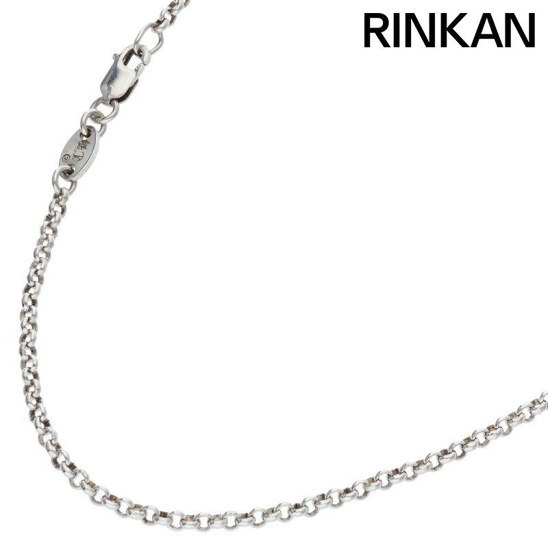クロムハーツ NECKCHAIN R16 ロールチェーン16inch シルバーネックレス メンズ 16inch