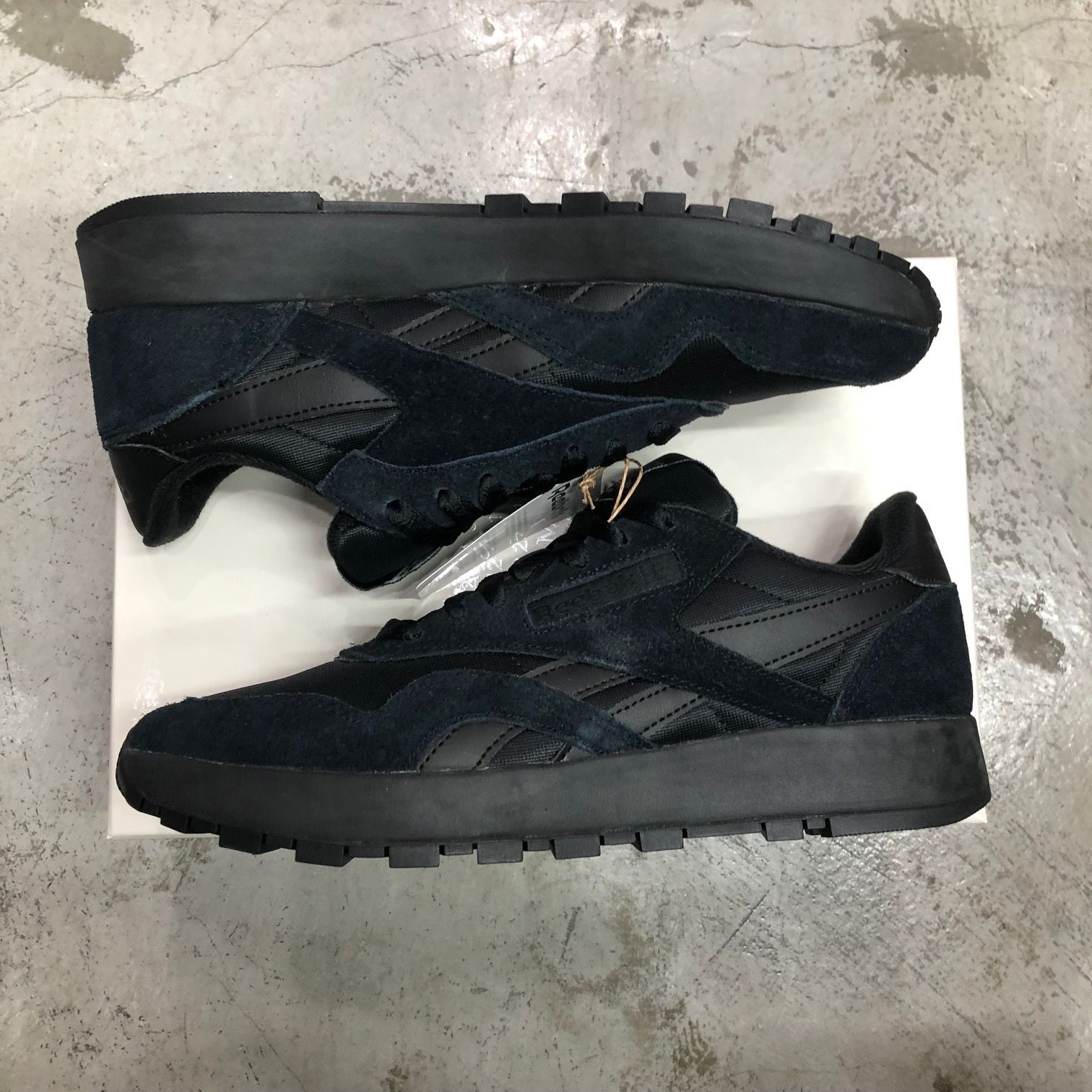 新品 Maison Margiela Reebok Project 0 CL Nylon Black HP8846  