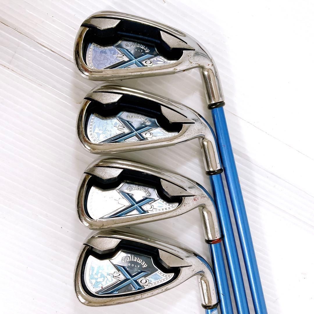 キャロウェイ X-20 レディース アイアン 8本セット L 軽量カーボン 人気