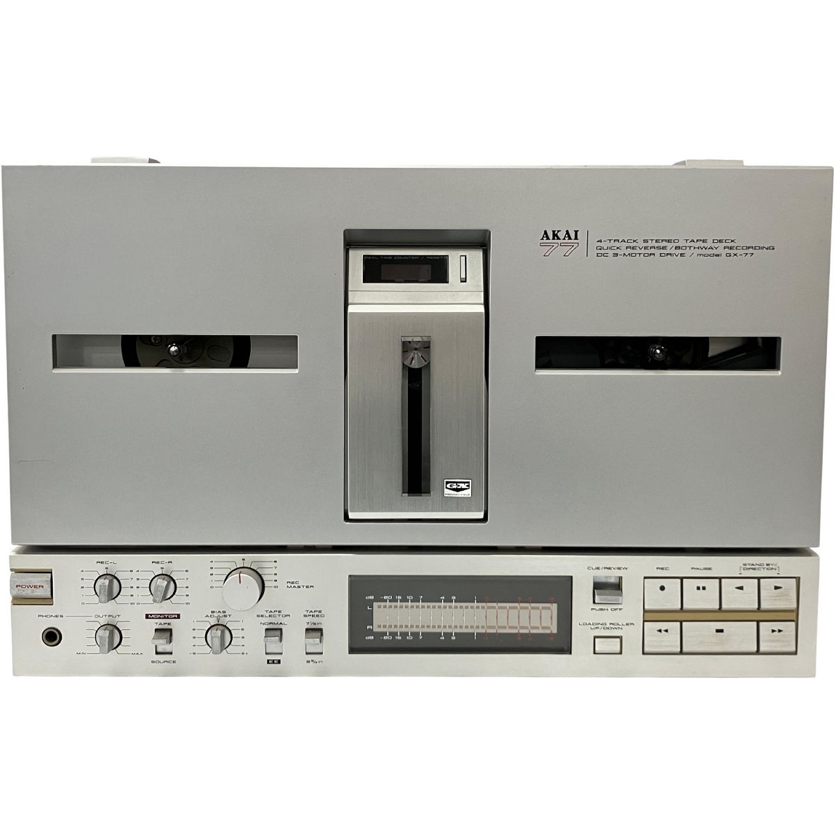 AKAI GX-77 オープンリールデッキ 小型 アカイ 音響機材 ジャンク H10447916