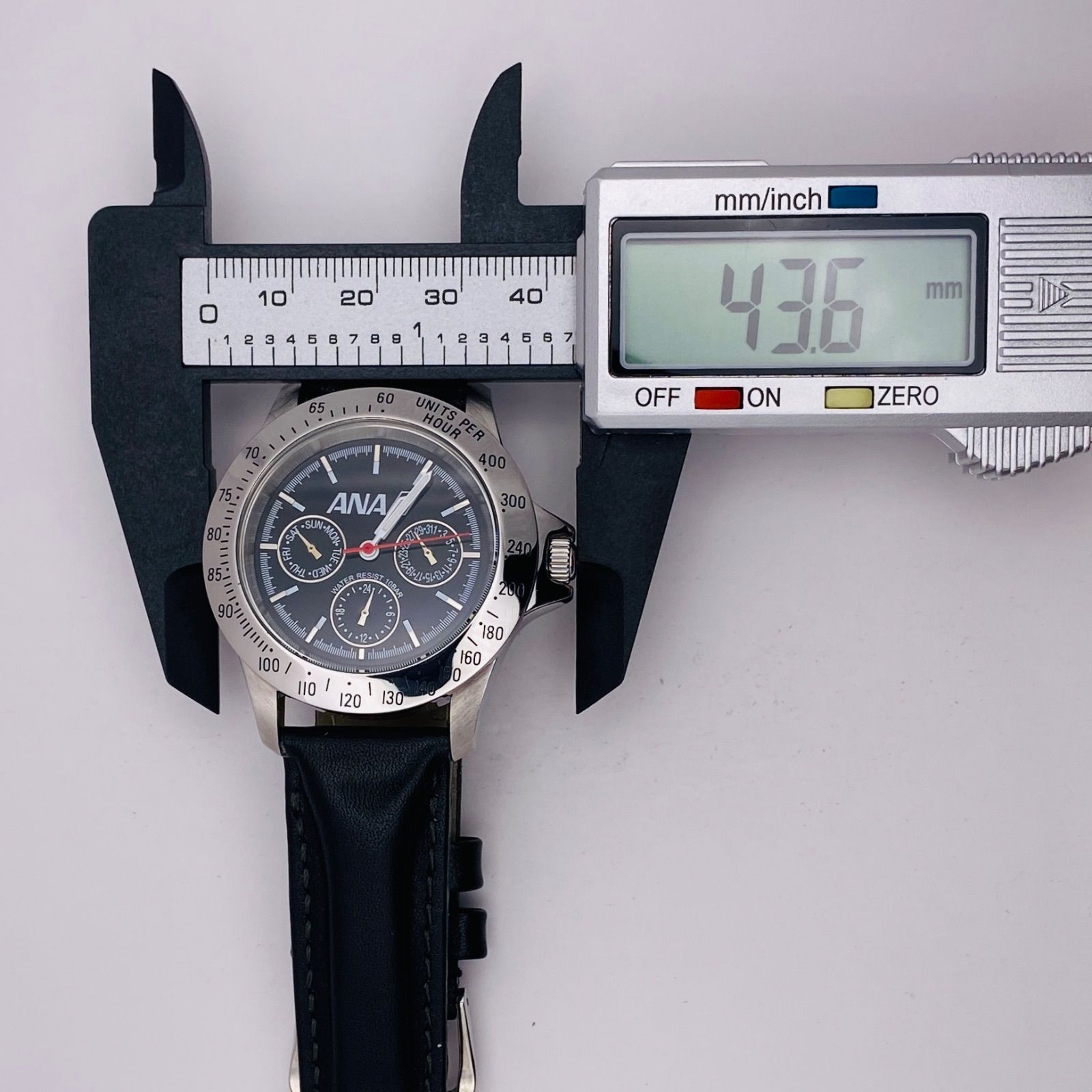 T203）希少 美品 稼動品 CITIZEN シチズン ANA トリプルカレンダー