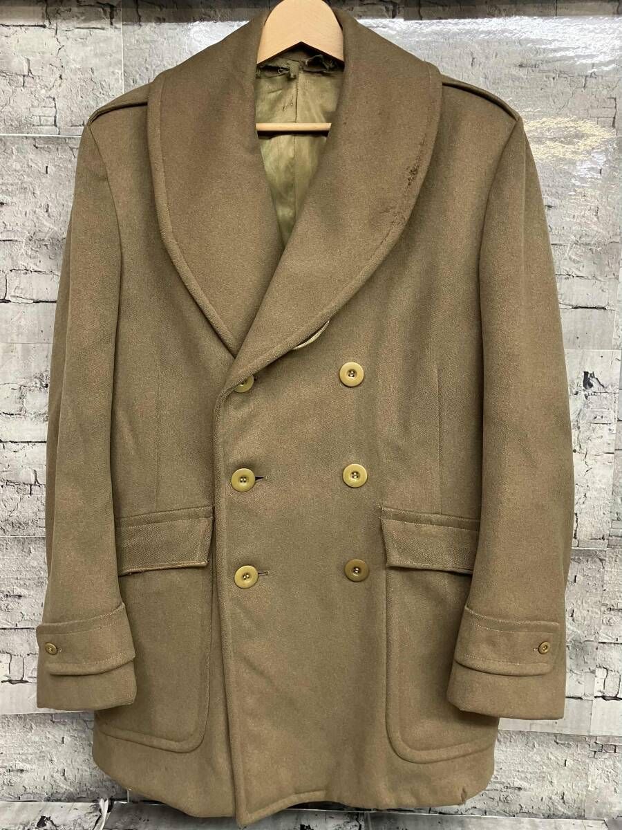 military ミリタリー 40sトレンチコート マッキーノコート ベージュ M-1942TYPE ユニオンチケット