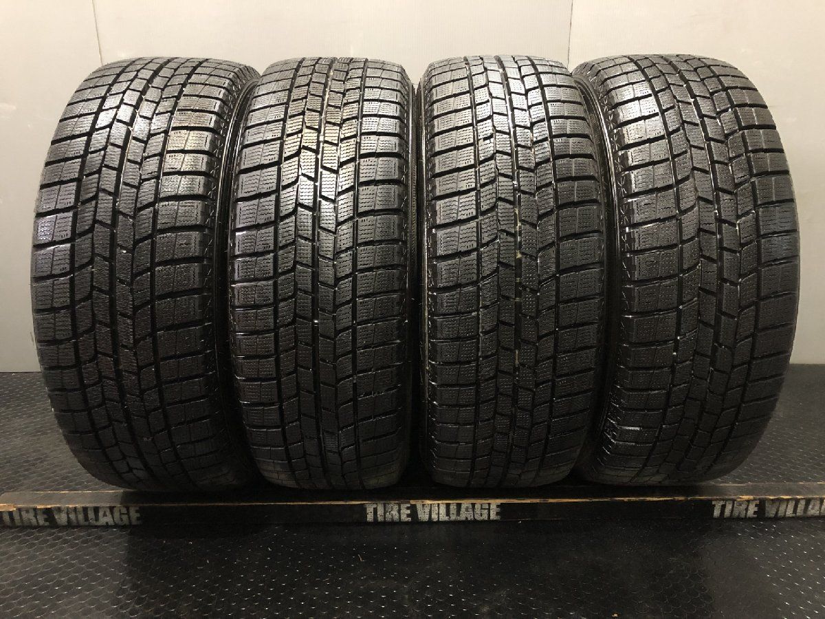 走行短め GOODYEAR ICENAVI6 225/55R17 17インチ スタッドレス 4本 19年製 フォレスター アテンザワゴン等　(KTL071)