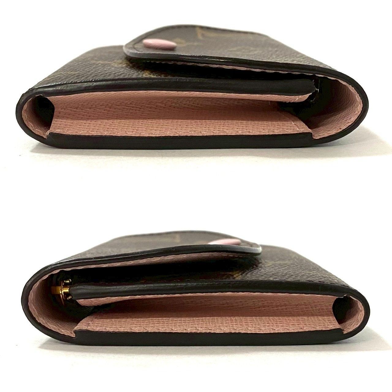 LOUIS VUITTON】ポルト モネ ロザリ モノグラム ローズバレリーヌ