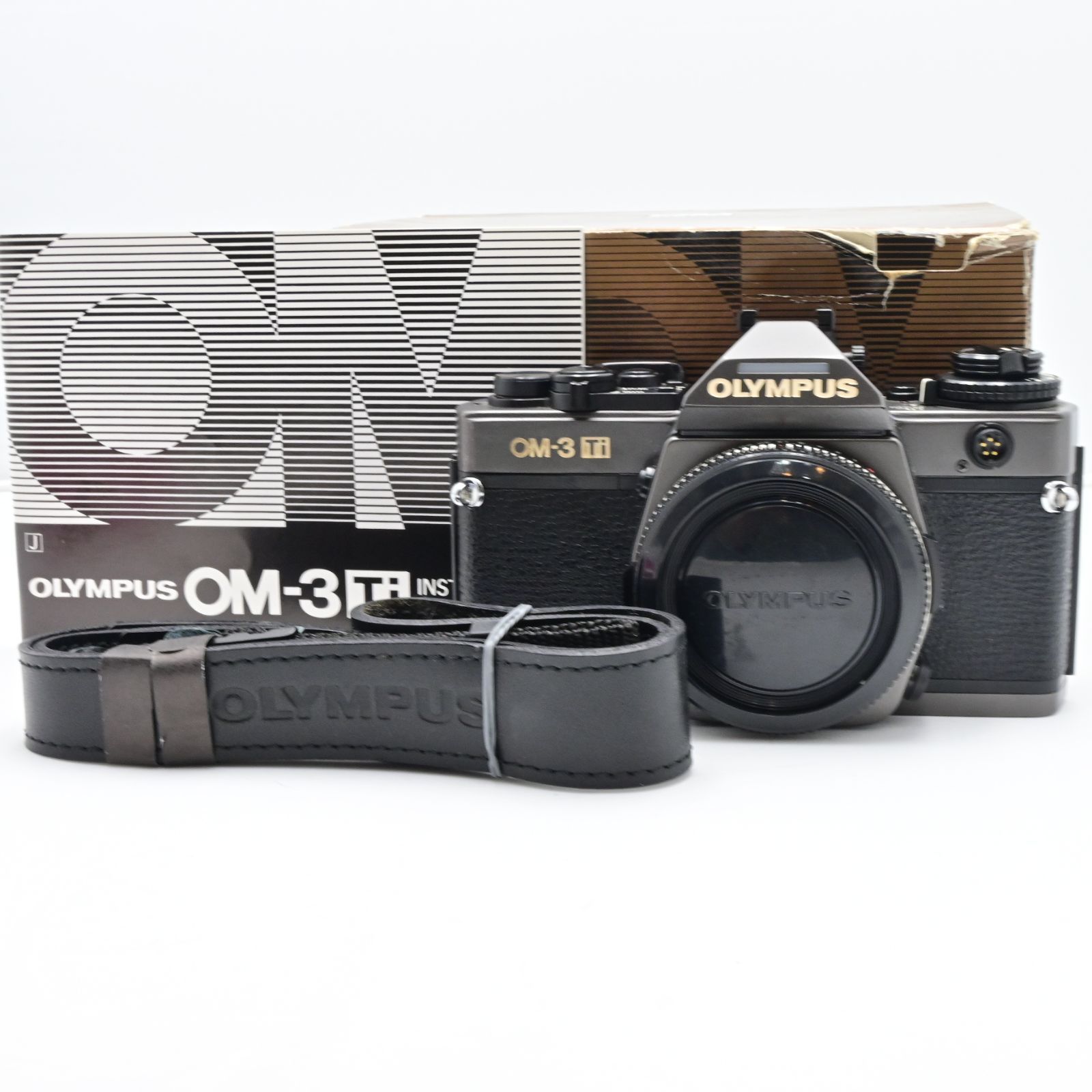 希少美品 Olympus オリンパス OM-3Ti チタン 35mm SLR フィルムカメラ ボディ OM マウント - メルカリ