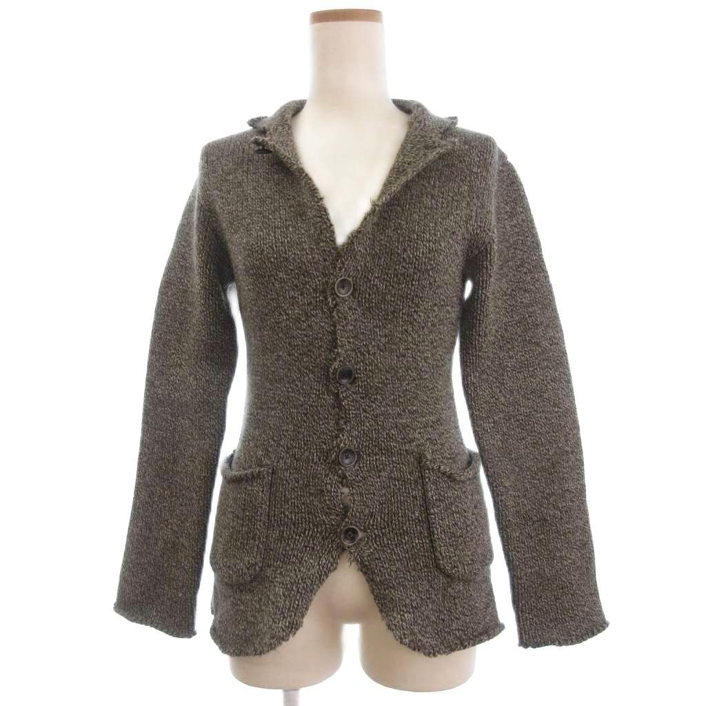 キャピタル kapital カーディガン ニット ジャケット 長袖 1 茶 ブラウン
