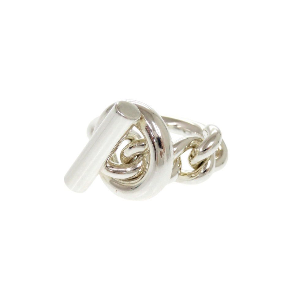 ヴィンテージ ティファニー バックル リング ワイドノット 11号 1996