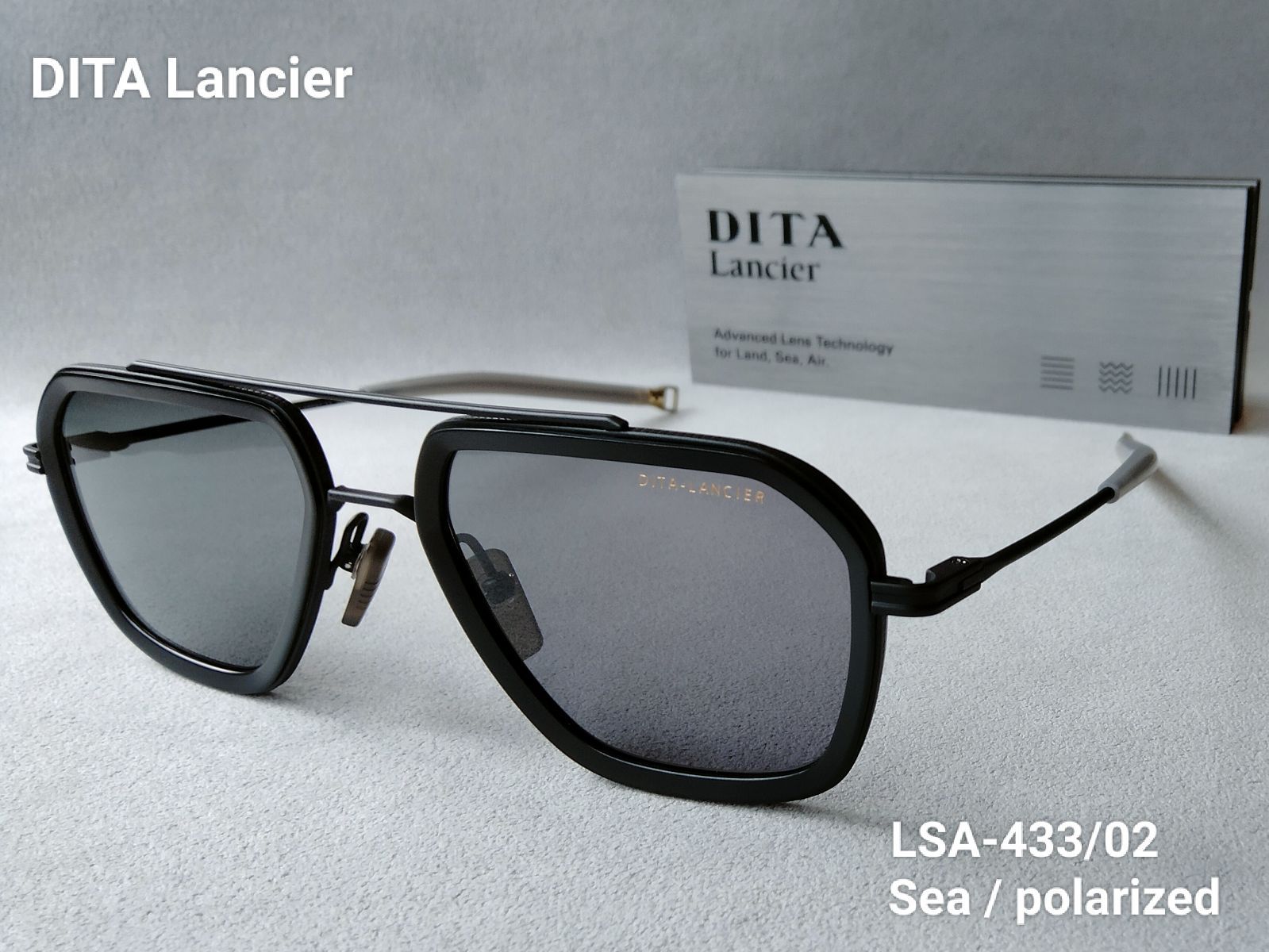 新品 DITA Lancier グレー 偏光レンズ サングラス ディータ すーさん様 - メルカリ