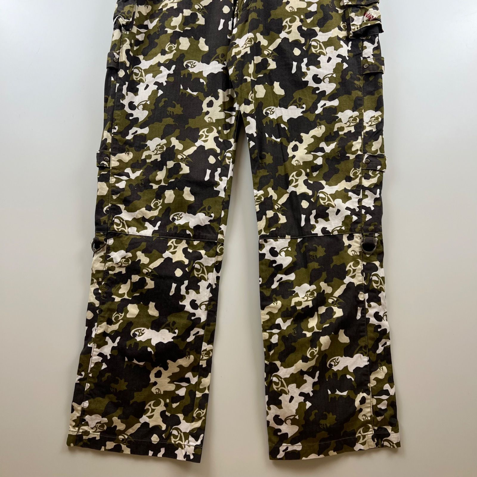 DAIWA outblaze camo roll-up pants LL OP-8013 ダイワ精工