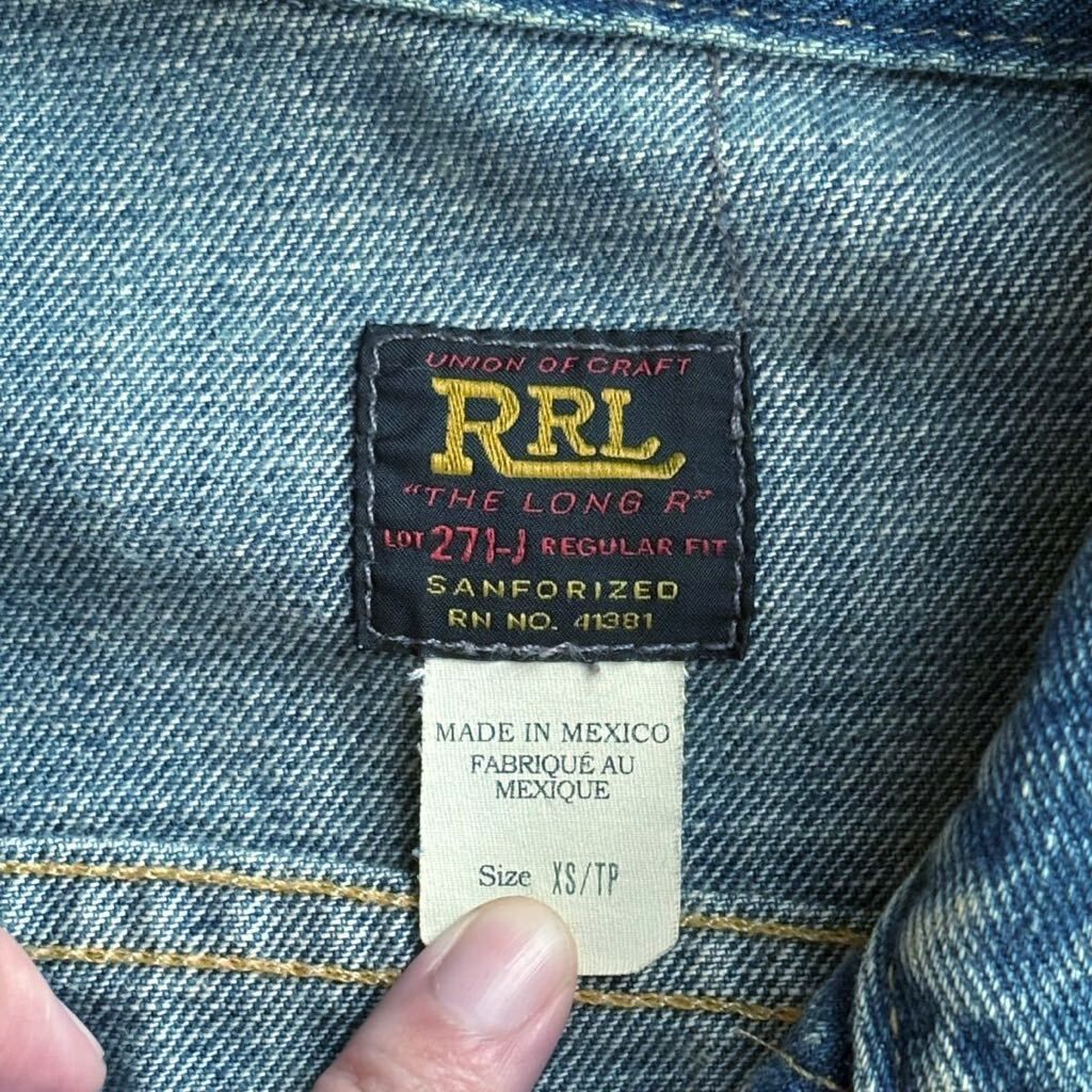 RRL Ralph Lauren ダブルアールエル 271-J Lee 101-J TYPE
