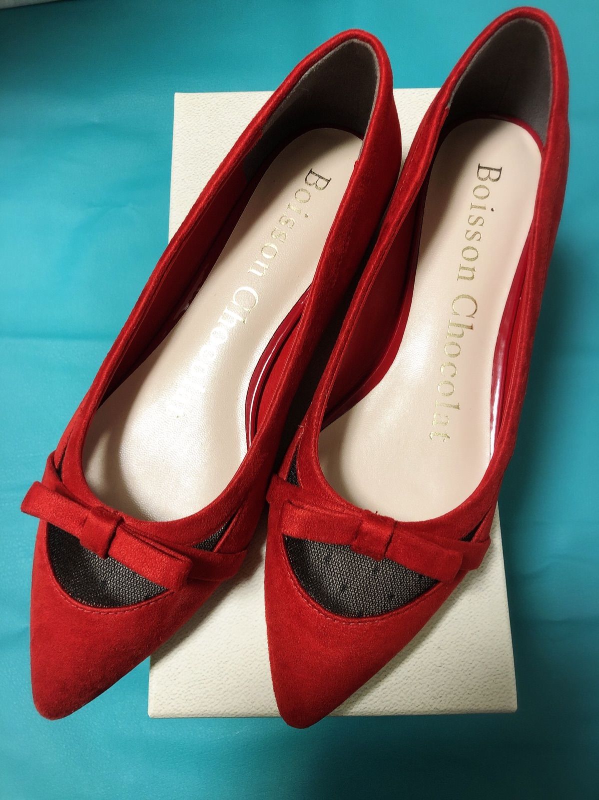 Boisson Chocolat パンプス 新品未使用 - メルカリ 