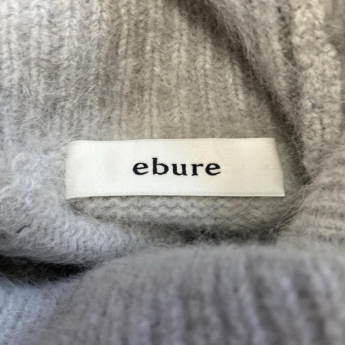 ebure(エブール) 長袖セーター サイズ38 M レディース美品 - ライト 