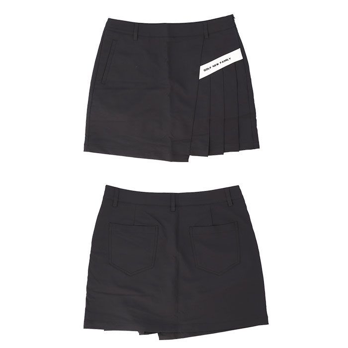 DESCENTE LUXE プリーツスカートホワイト M ☆ ホワイト ☆ M