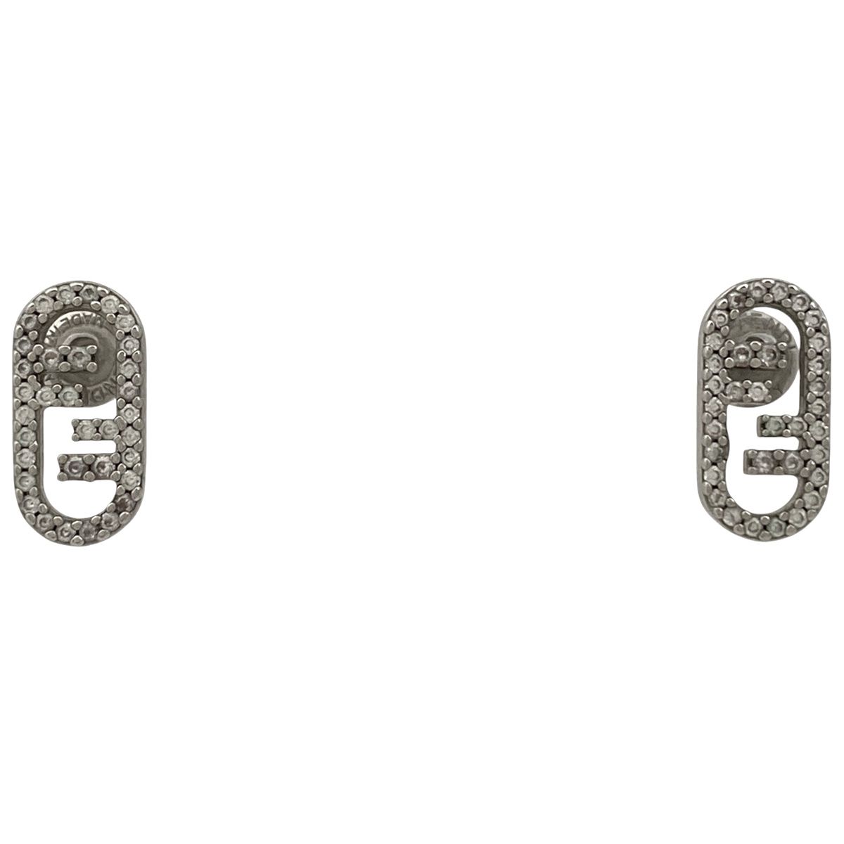 ［美品］FENDI　オーロック　ラインストーン　シングルピアス FENDI】佐久間大介さん着用 オーロックシングルピアス (FENDI
