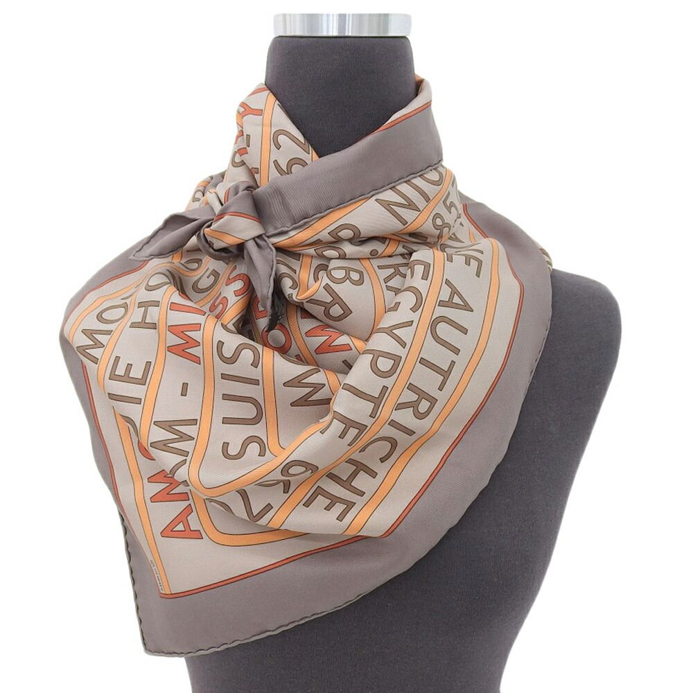 エルメス LES SOURCES DE LA VIE カレ スカーフ HERMES(エルメス