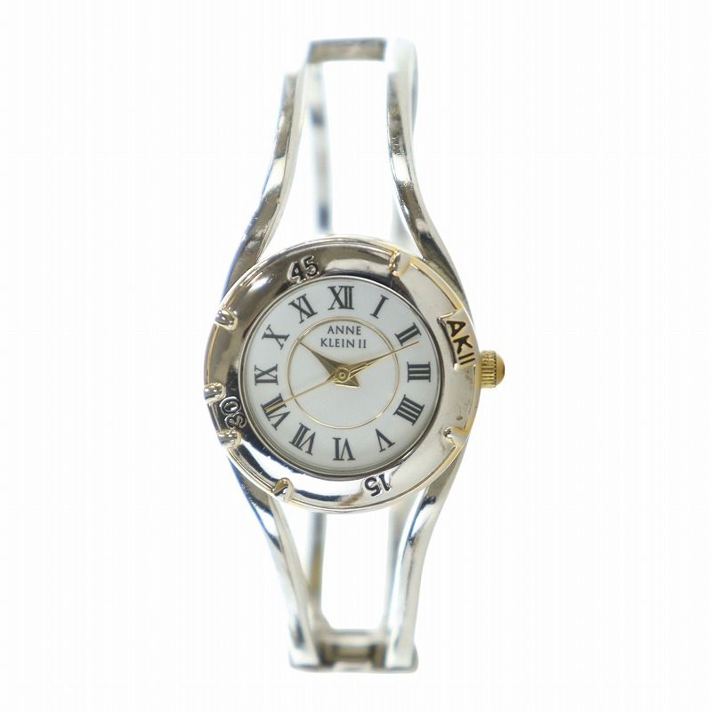 ANNE KLEIN Ⅱ　レディースクォーツ チェンジングベゼル ANNE KLEIN II アンクライン QZ チェンジベゼル・交換ベルト付き