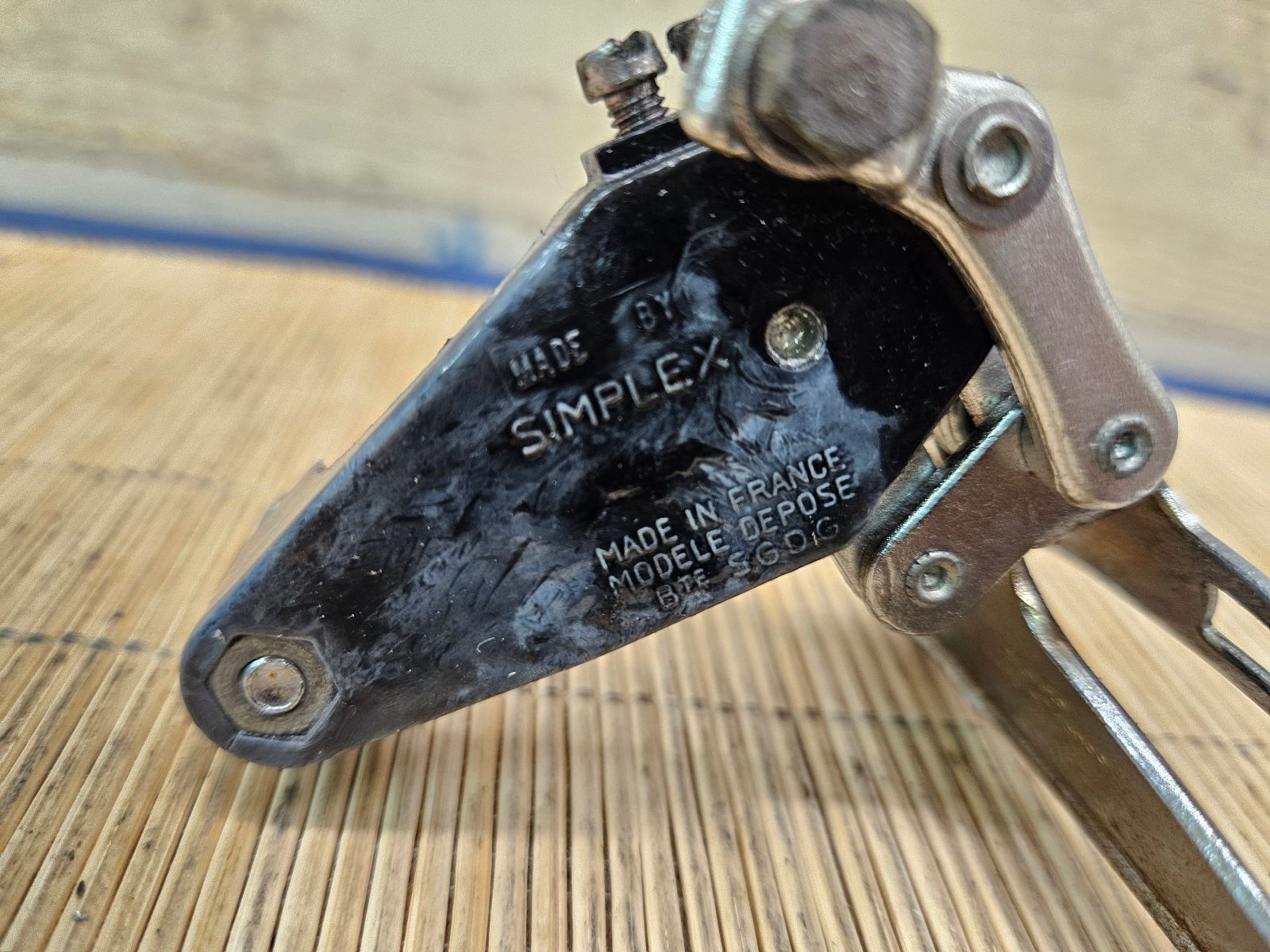 □ Simplex SUPER L.J 28.6mm サンプレックス フロントディレイラー