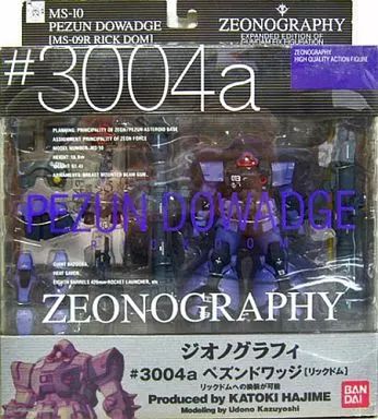 BANDAI - ZEONOGRAPHY(ジオノグラフィー) #3004a ペズンドワッジ(リックドム) 機動戦士ガンダム 完成品 可動フィギュア バンダイ バンダイ 商品・サービスサイト | ZEONOGRAPHY #3004a