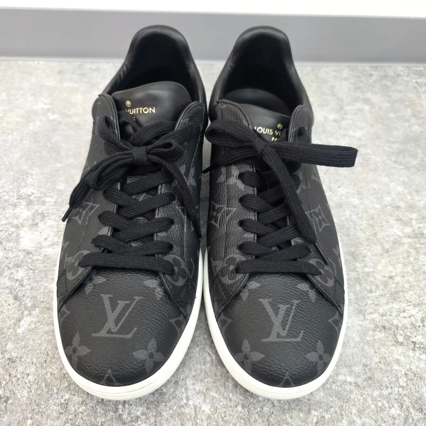 LOUIS VUITTON ルクセンブルク・ライン スニーカー ブラック 28㎝