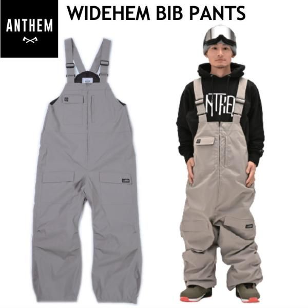 Sサイズ ◎ 24-25 ANTHEM WIDEHEM BIB PNT SLATE MOSS AN2455 アンセム