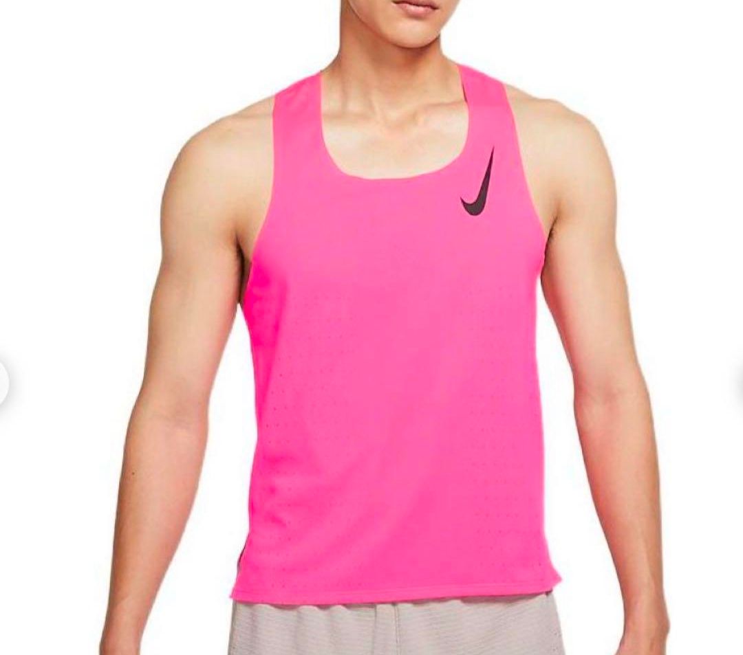 ナイキ NIKE エアロスイフト シングレット CJ7836-639 ピンク