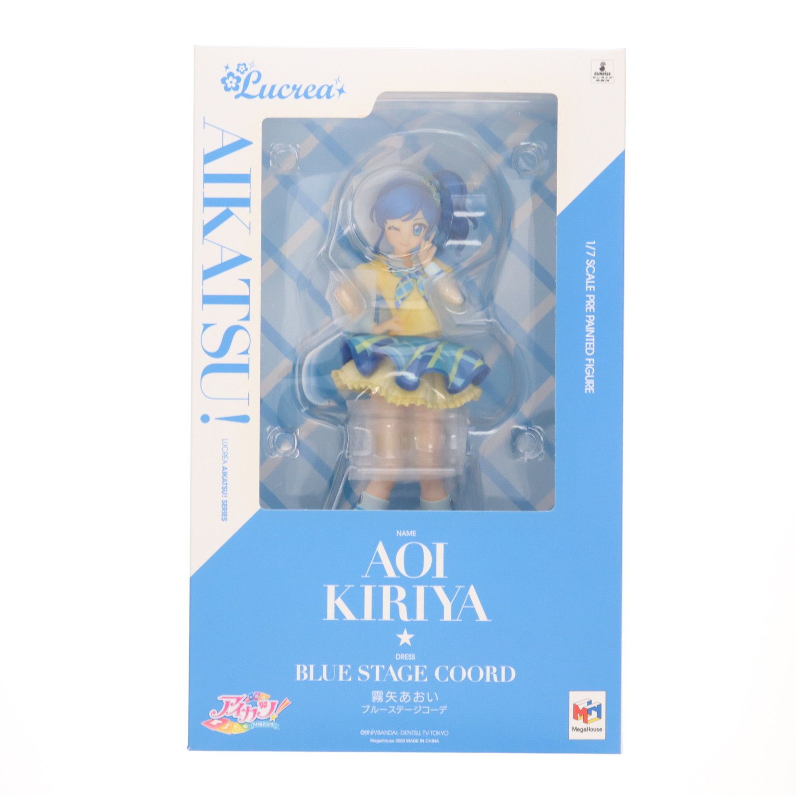 アイカツ! - プレミアムバンダイ&amp;メガトレショップ限定特典付属 Lucrea(ルクリア) 霧矢あおい(きりやあおい) ブルーステージコーデ アイカツ! 1/7 完成品 フィギュア メガハウス 抽選販売】Lucrea（ルクリア） アイカツ！ 霧矢あおい ブルー