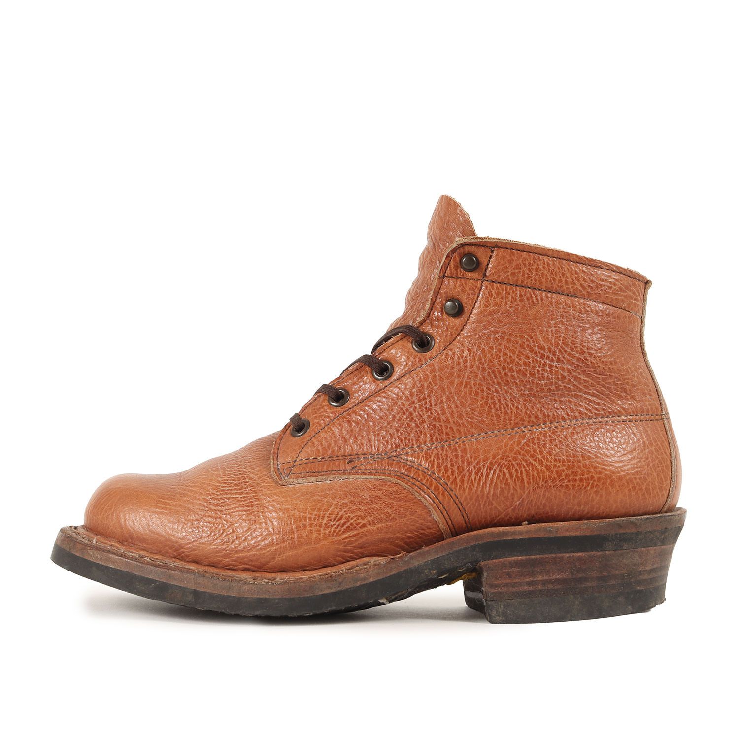 Whoop'-de-doo' Archive Leather Boots 革靴 シュリンクレザーサドル