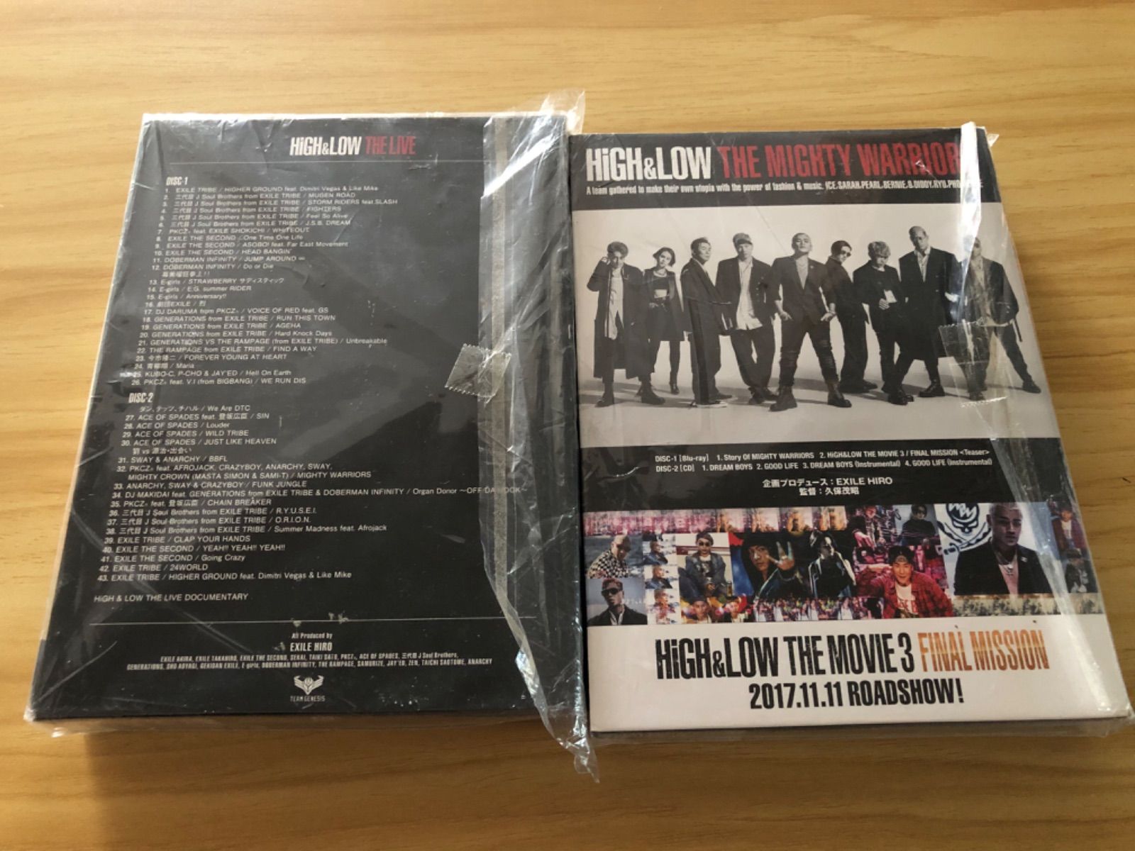 HiGH&LOW 初回盤　DVD Blu-ray まとめ売り HIGH&LOW DVDまとめ売りおまけ付き - メルカリ
