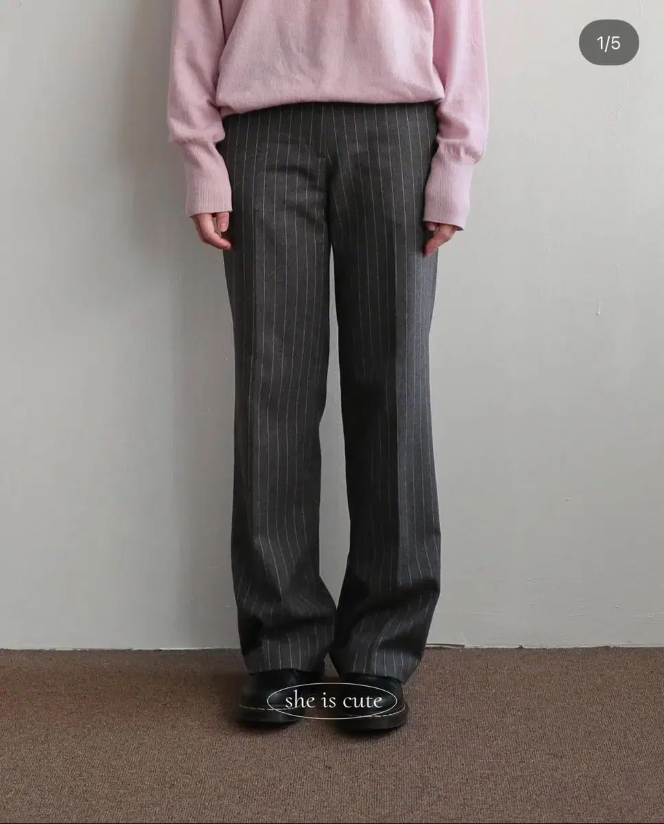 Sheiscute maeil slacks stripe 2