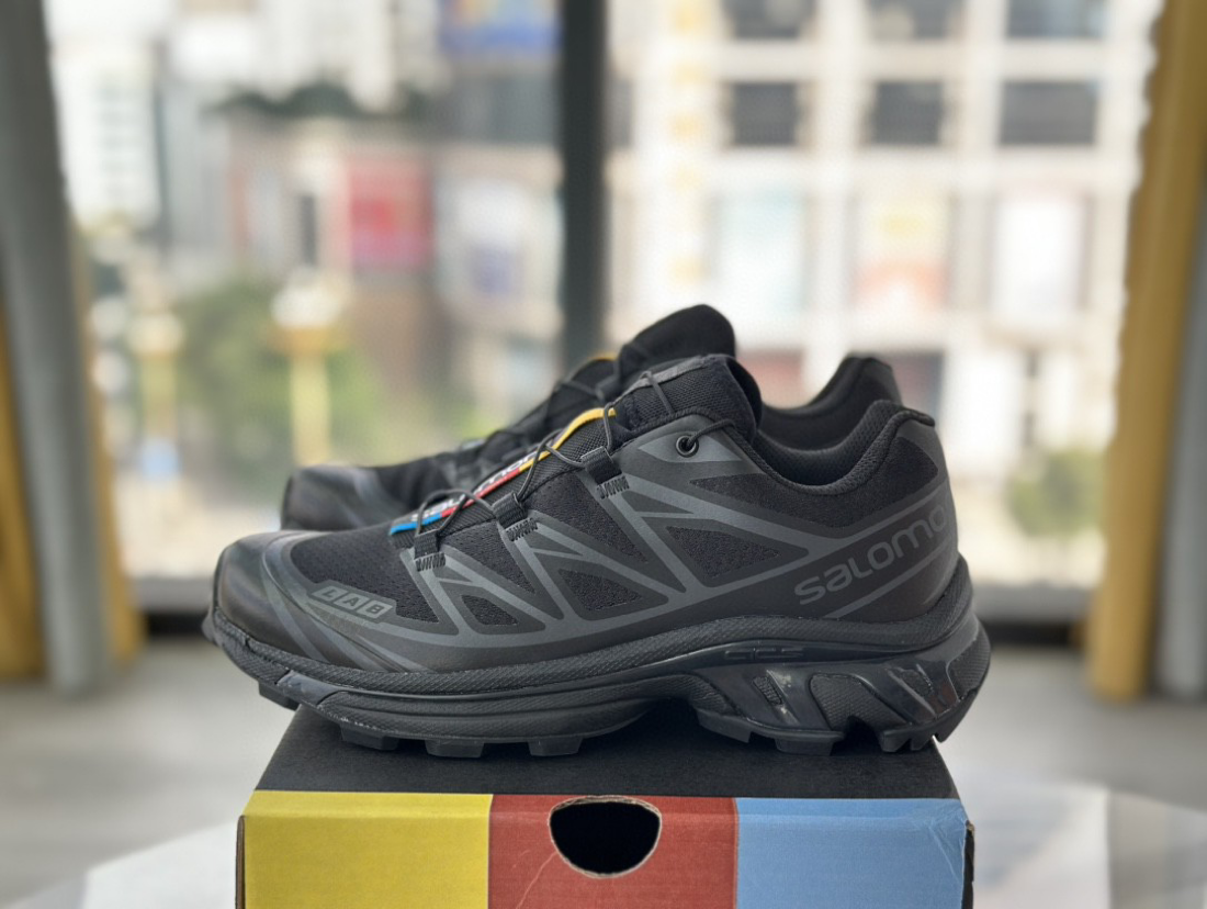 新品 特価値 SALOMON サロモン GORE-TEX スニーカー XT-6 メンズ レディース BLACK