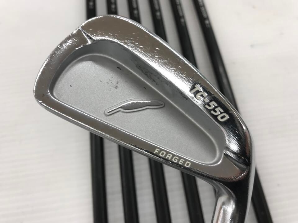 【即納】TC-550 フォージド | R | ツアーAD AD-75 | 中古 | アイアンセット | フォーティーン