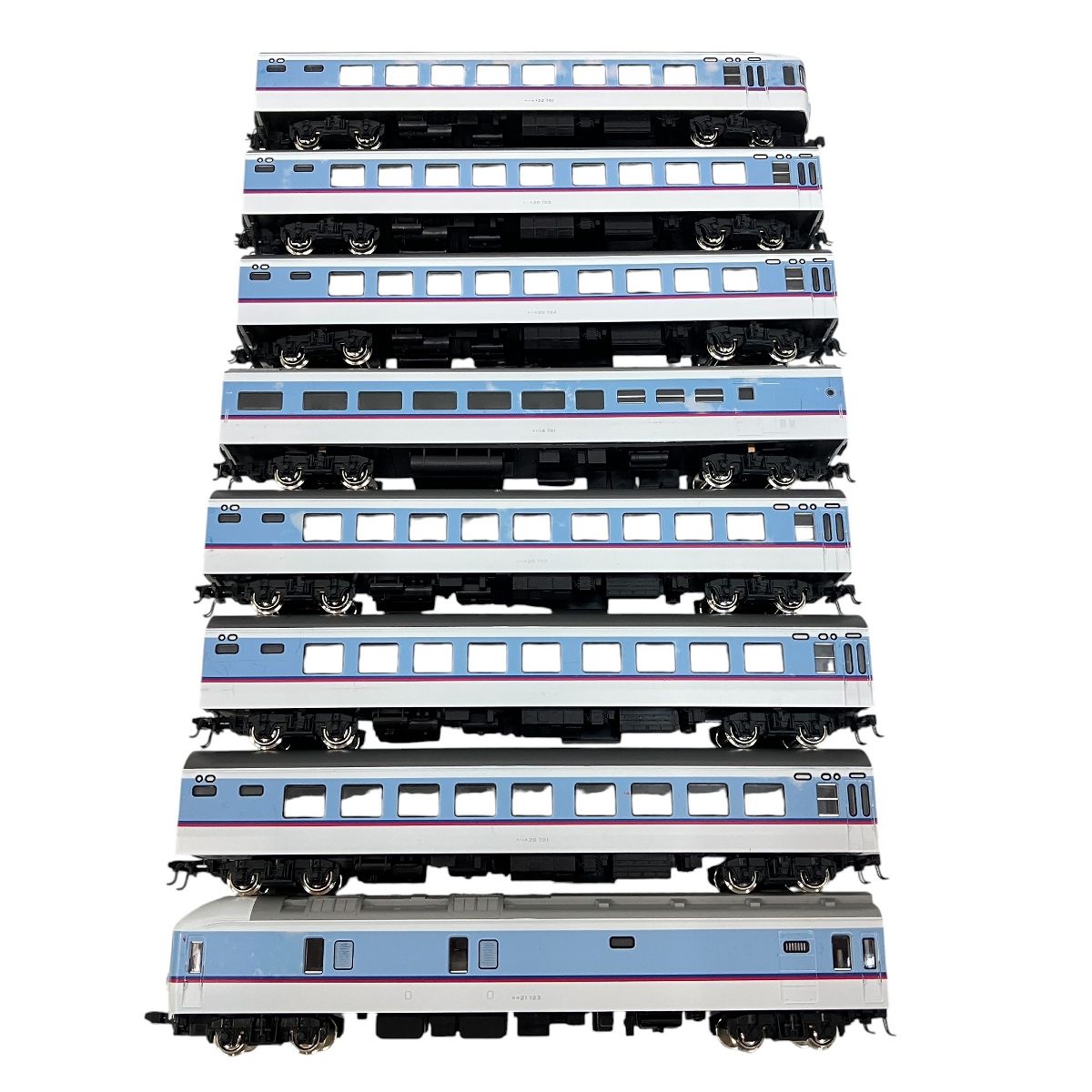 Nゲージ ホリデーパルタイプ 8両セット 10-914 公式]鉄道模型(10-91420系「ホリデーパル」タイプ 8両セット