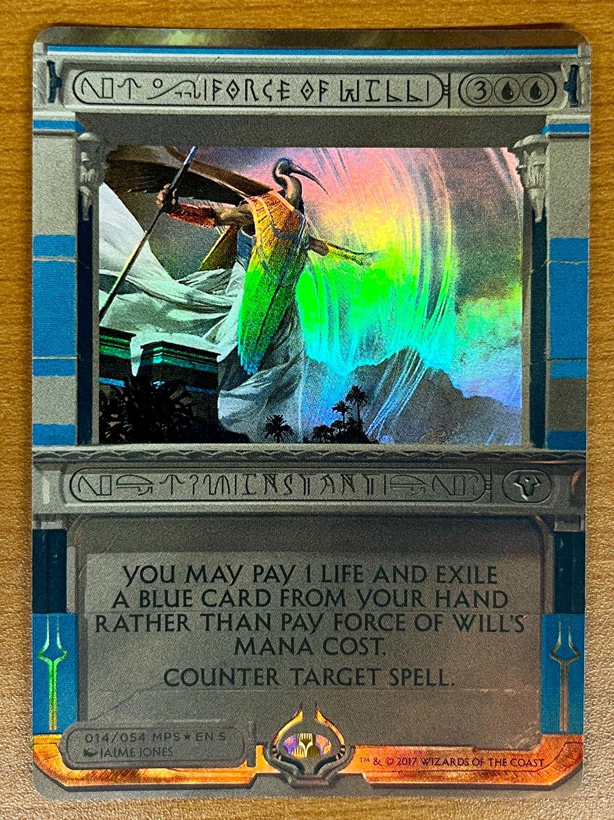 意志の力/Force of Will FOIL 状態A MTG マジックザギャザリング