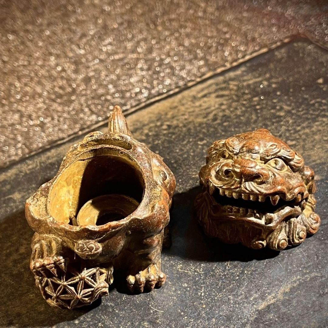 瑞獣香炉 鉄器 文房具 茶道具 重厚 極細工 工芸品 美術品 茶寵の置物 朱雀香炉 銅器 文房具 茶道具 重厚 極細工 工芸品 美術品 置物