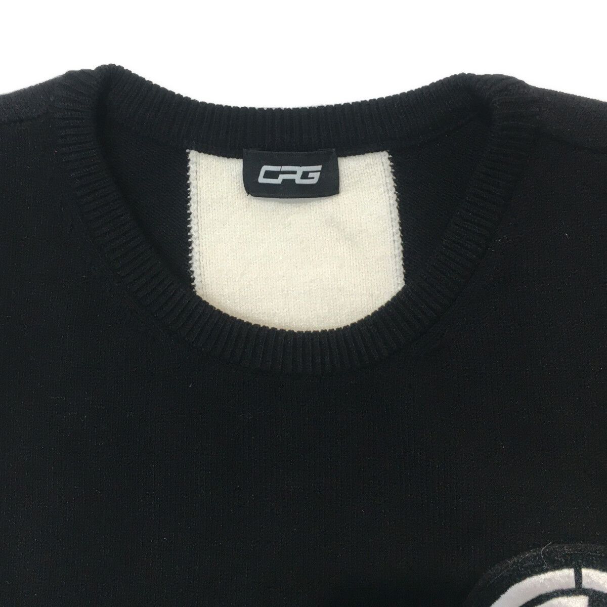 中古 レディース シーピージーゴルフ CPG GOLF ベスト LL 黒