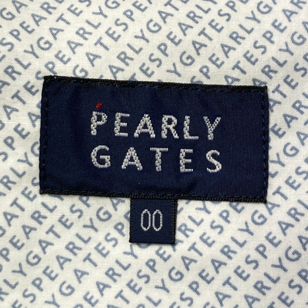サイズ：0 PEARLY GATES パーリーゲイツ  パンツ  ブラック系 [240101420059] ゴルフウェア レディース ストスト サイズ：0 PEARLY GATES パーリーゲイツ 蓄熱 裏起毛裾