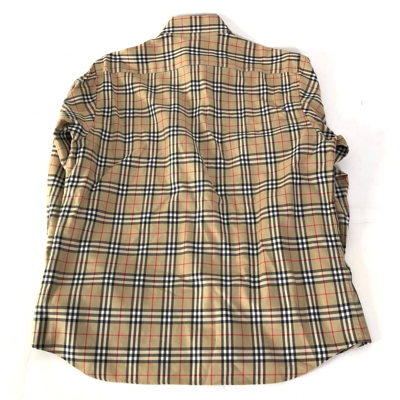 A0818-65-3 Burberry バーバリー シャツ 長袖 ノバチェック