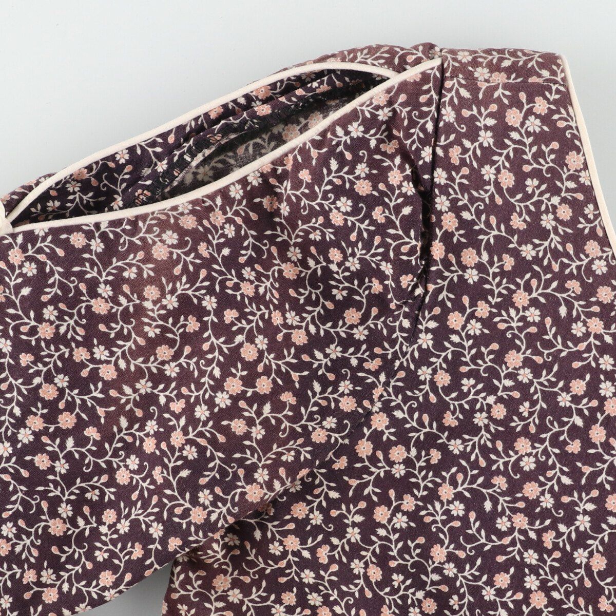 古着 70年代 ガンネサックス GUNNE SAX Jessica 花柄 半袖 フレア  