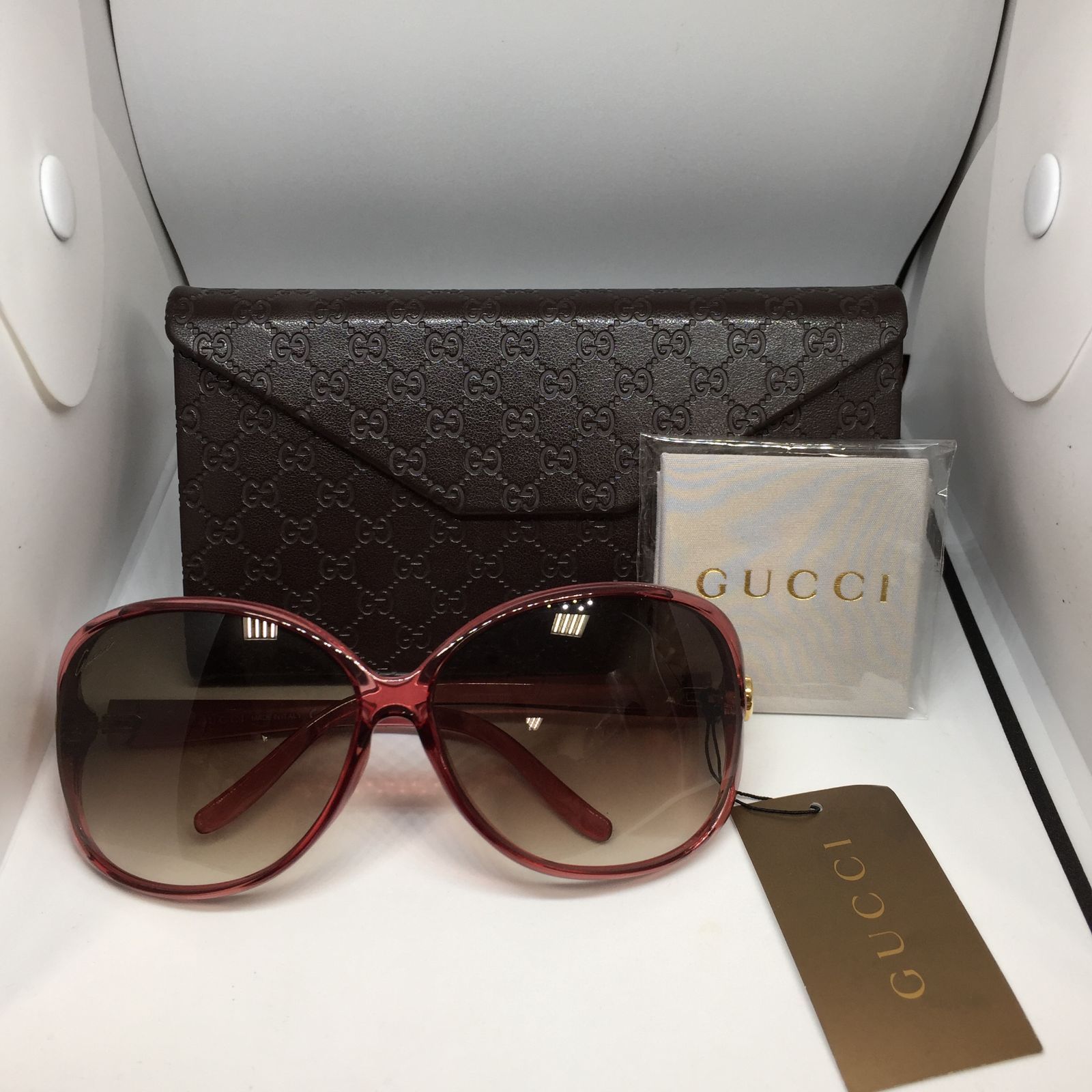 GUCCI グッチ GG3525/K/S 62□13 120 サングラス 未使用 - 万代書店