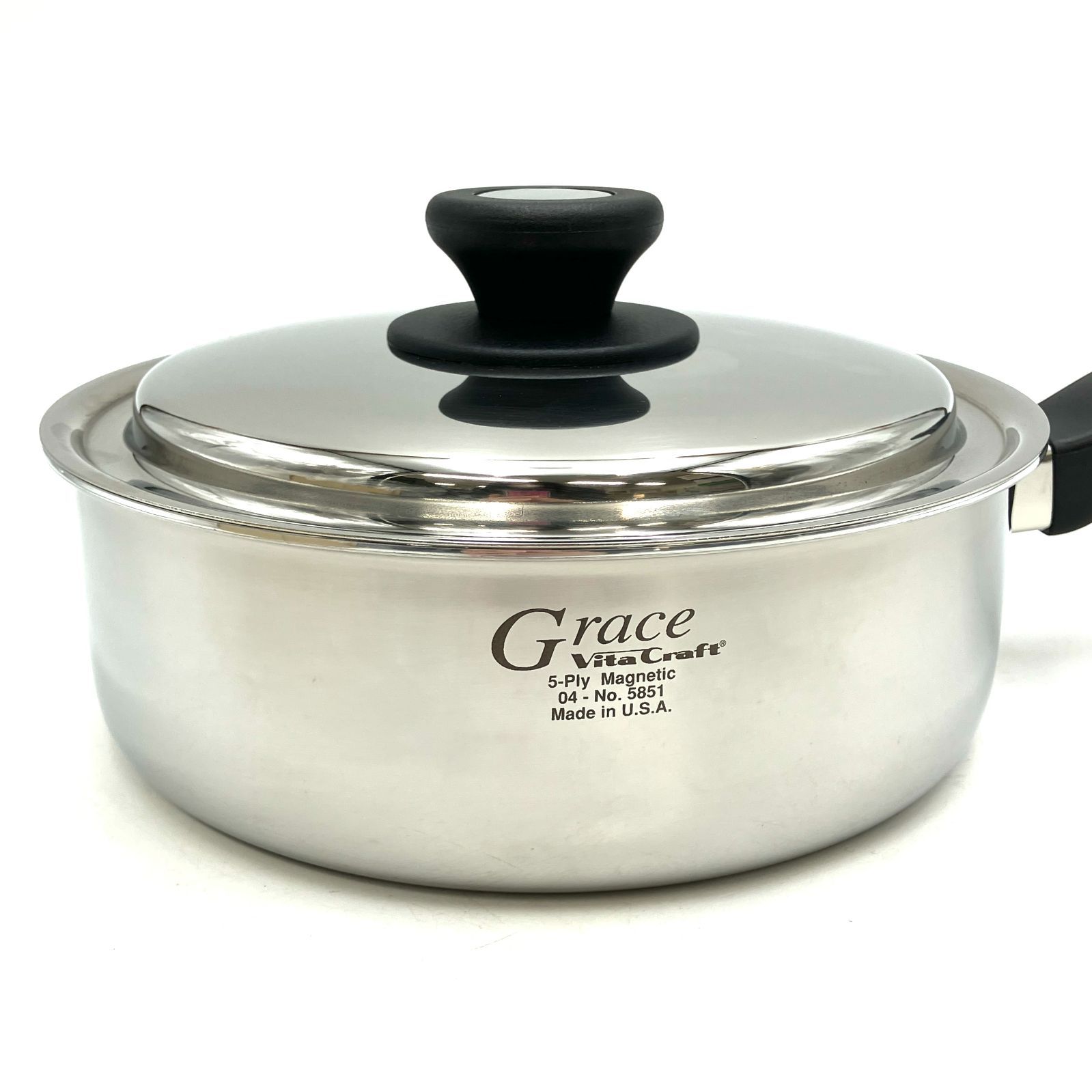 VitaCraft　Grace　 Made in USA　片手鍋　no.5851 vitacraft ビタクラフト グレイス No.5851 片手ナベ 鍋 2.5ℓ