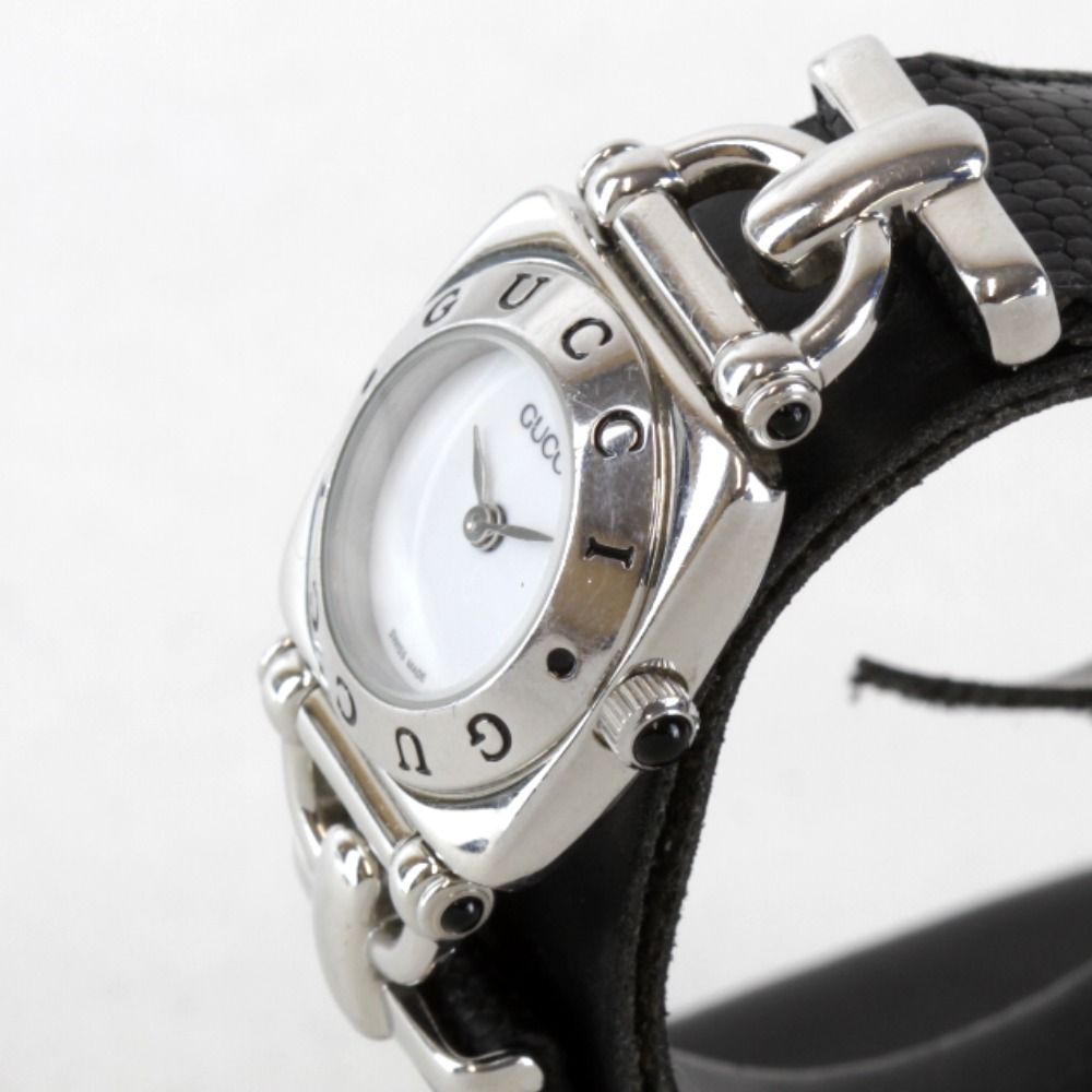 良品『USED』GUCCI グッチ ホースビット クオーツ 6300L 腕時計