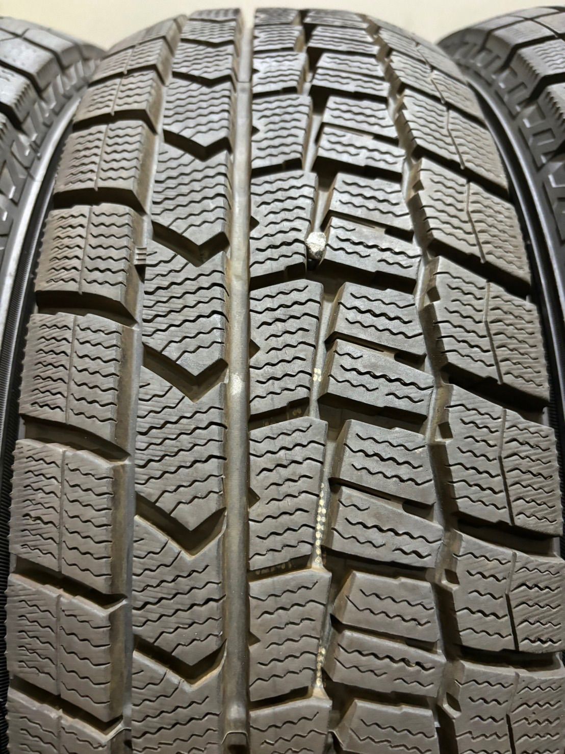 ☆175/65R15 DUNLOP/WINTER MAXX WM02 22年製 スタッドレス 4本
