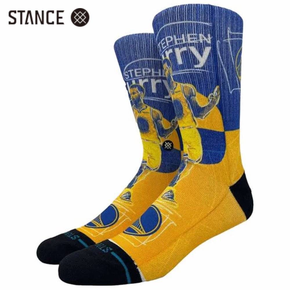 STANCE x Stephen Curry PASTED STEPH モデル ソックス 靴下 SOCKS スタンス x ステフィン・カリー サイズL 25.5-29.0cm